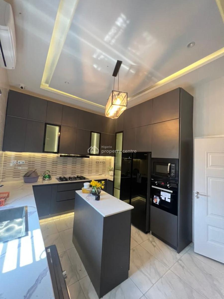 Furnished 4 Bedroom Semi Detached Duplex, Chevron, Lekki Expressway, Lekki, Lagos, Semi-detached Duplex for Rent