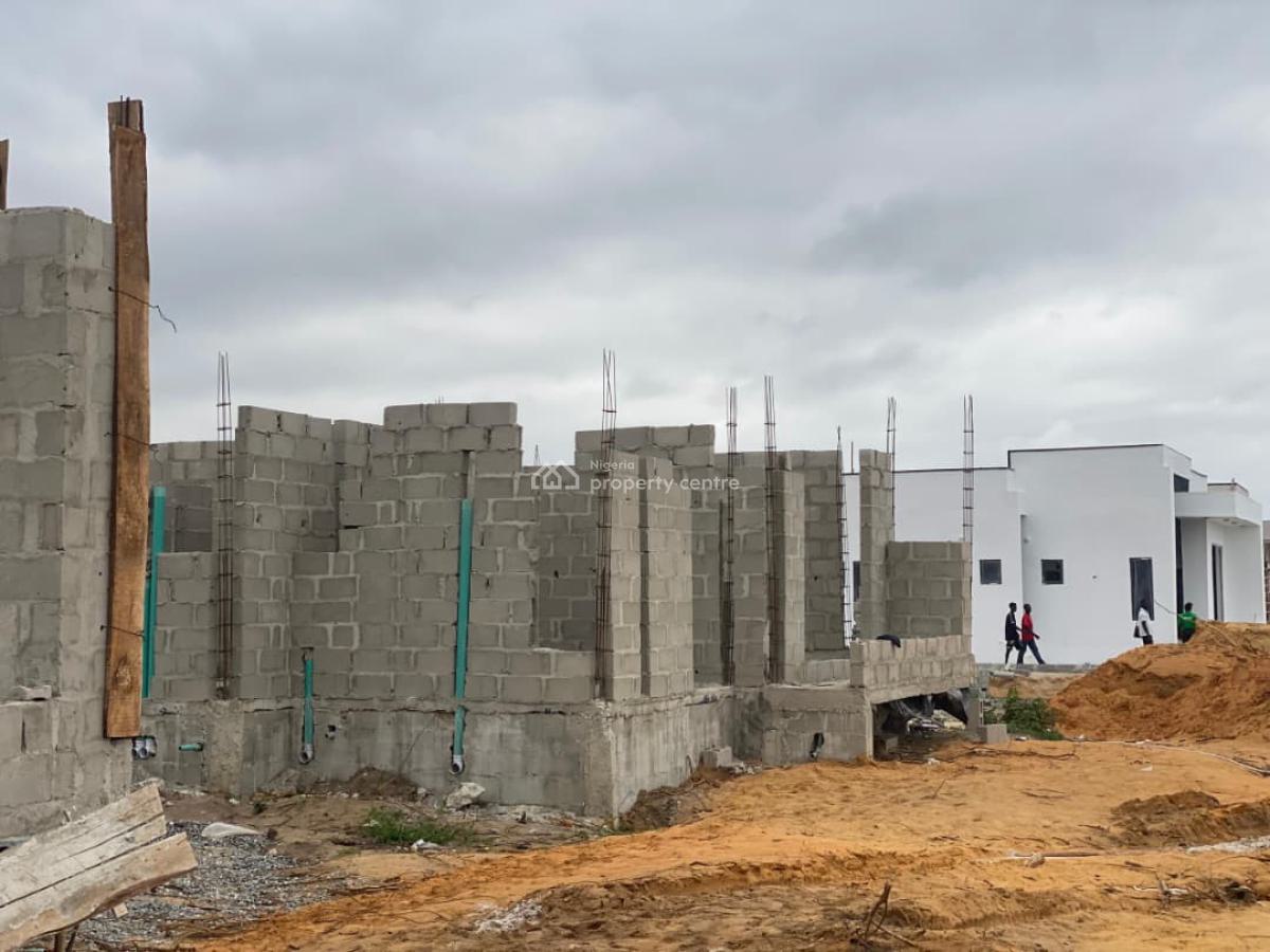 Contemporary 4 Bedroom Bungalow in a Well Secured Estate, Less Than 5 Minutes Drive to Lekki Expressway, Igando Orudu, Ibeju Lekki, Lagos, Detached Bungalow for Sale