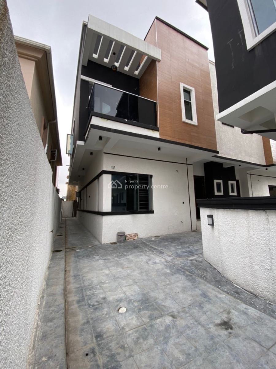 Brand New 4 Bedrooms Semi Detached Duplex with Bq, Chevron Drive, Lekki, Lagos, Semi-detached Duplex for Sale