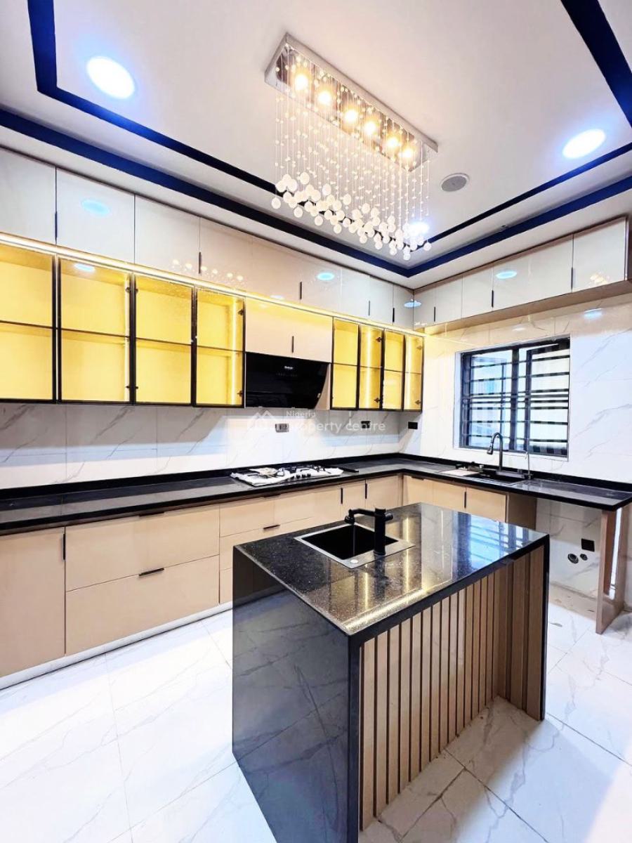 an Opulent 6 Bedroom Fully Detached Duplex with Bq & Rooftop Terrace, Chevron, Lekki, Lagos, Detached Duplex for Sale