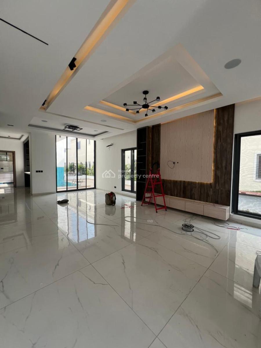 Ultra-luxury Brand New 5 Bedrooms Fully Detached Home with a Bq, Regus Atlantic Tower, Liberation Road, Airport City, Ikate, Lekki, Lagos, Detached Duplex for Sale