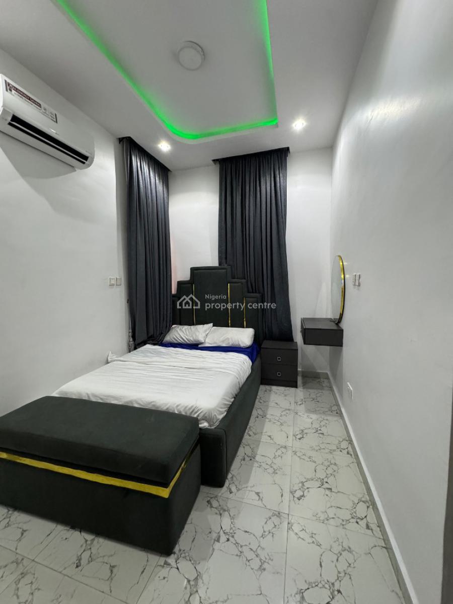 Massive Fully Furnished 4 Bedroom, Directly Opposite Chevron, Lekki, Lagos, Semi-detached Duplex for Rent