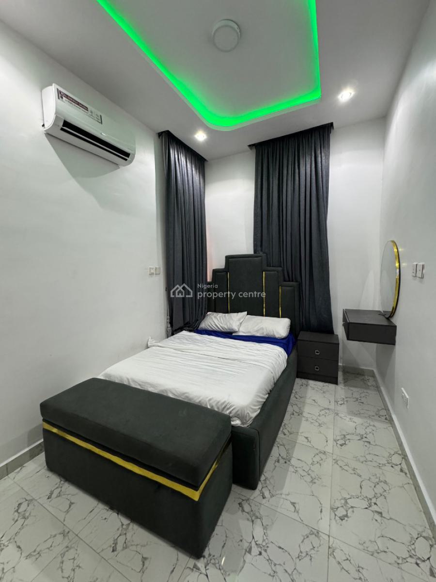 Massive Fully Furnished 4 Bedroom, Directly Opposite Chevron, Lekki, Lagos, Semi-detached Duplex for Rent