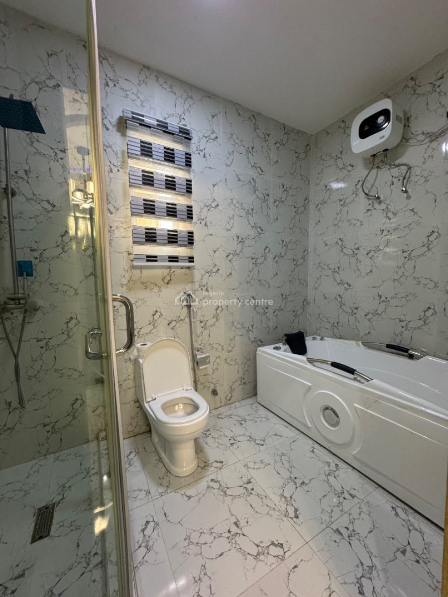 Massive Fully Furnished 4 Bedroom, Directly Opposite Chevron, Lekki, Lagos, Semi-detached Duplex for Rent