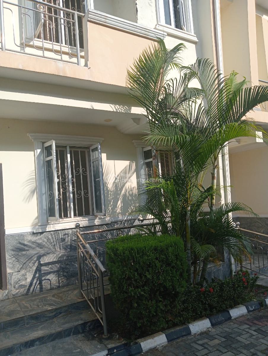 4 Bedroom Terrace Duplex with Bq Now Available, Main, Guzape District, Abuja, Terraced Duplex for Rent
