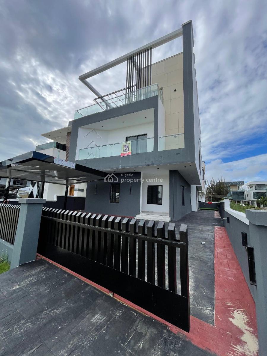 Exquisite 5 Bedroom  with Cinema, Open Terrace, Pool, Gym, Study & Bq, Ikota, Lekki, Lagos, House for Sale