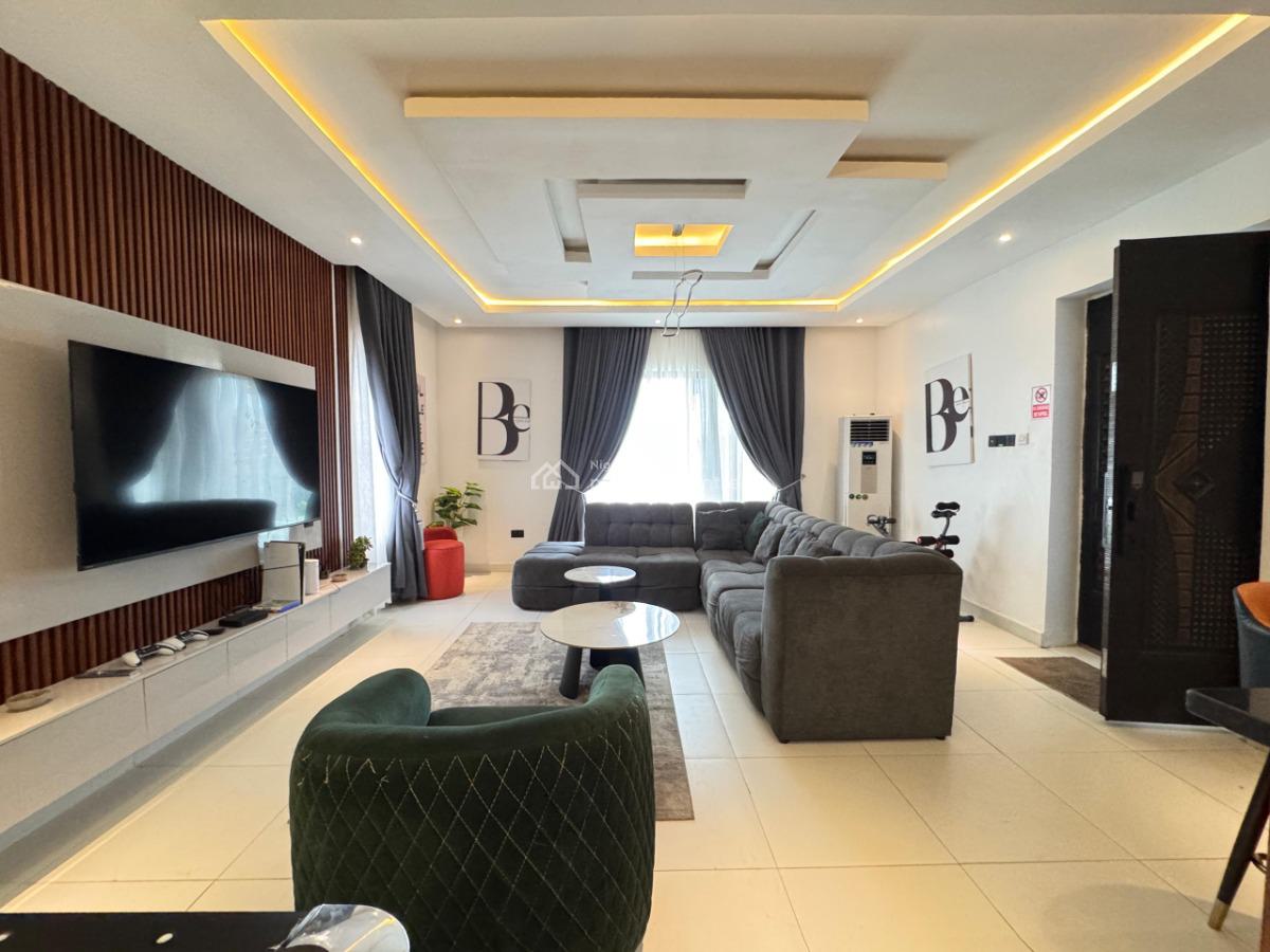 Luxury 2bedroom Apartment with Pool, Ps5 in a Secure Estate, Lekki Phase 1, Lekki, Lagos, Flat / Apartment Short Let