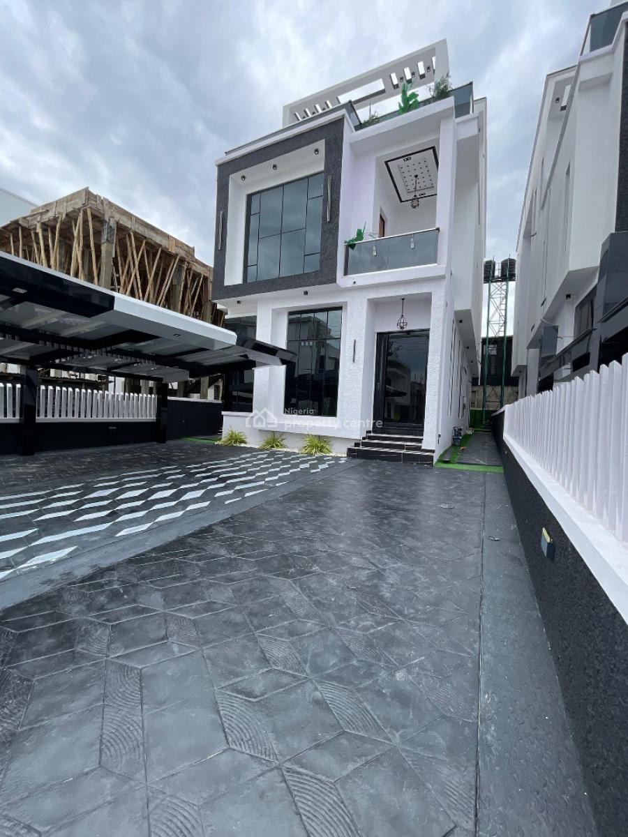 Beautiful 5 Bedroom with, Cinema, Rooftop Terrace, Pool, Gym, Study,, Megamound Estate, Ikota, Lekki, Lagos, Detached Duplex for Sale