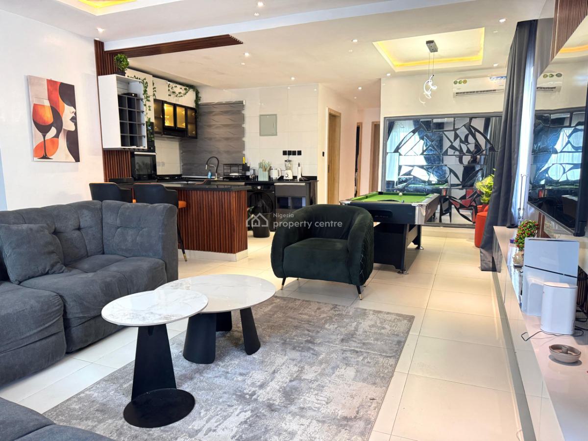Luxury 1 Bedroom Apartment with  Pool and Ps5, Lekki Phase 1, Lekki, Lagos, Flat / Apartment Short Let