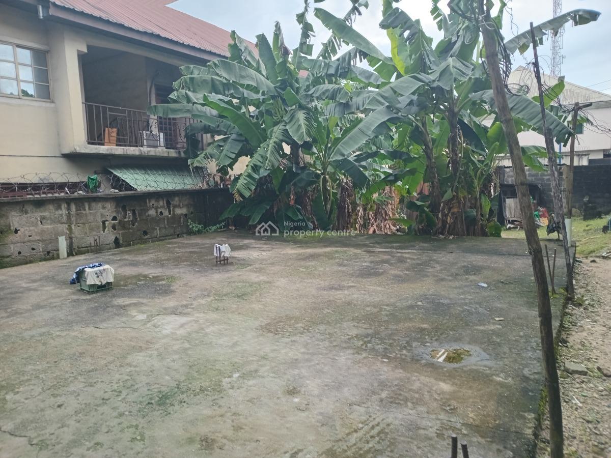 Well Located One Plot of Table Dry Land with an Uncompleted Building, Woji, Port Harcourt, Rivers, Detached Duplex for Sale