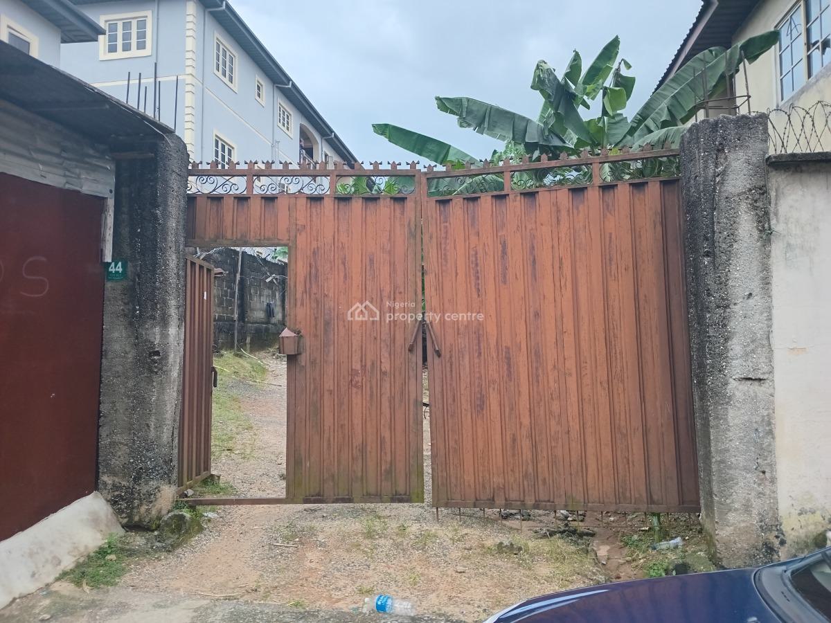 Well Located One Plot of Table Dry Land with an Uncompleted Building, Woji, Port Harcourt, Rivers, Detached Duplex for Sale