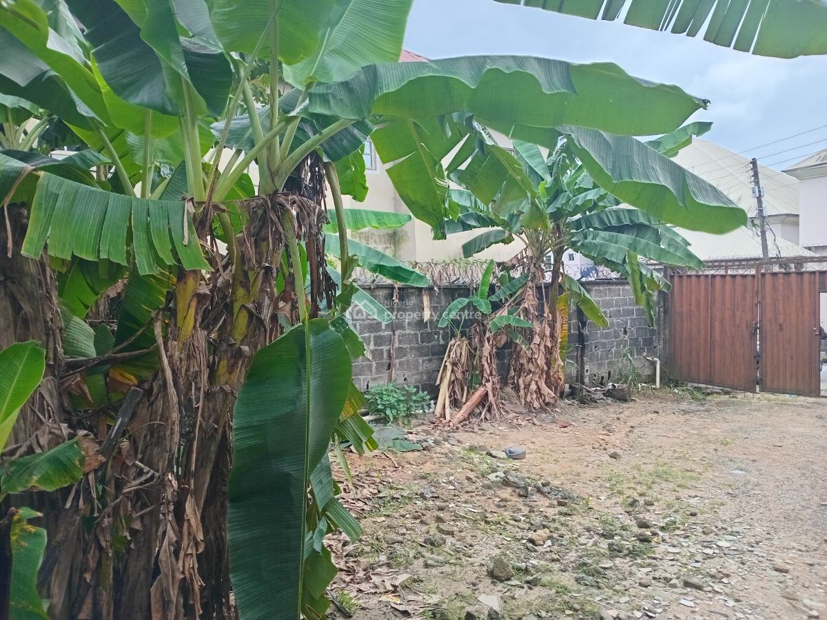 Well Located One Plot of Table Dry Land with an Uncompleted Building, Woji, Port Harcourt, Rivers, Detached Duplex for Sale