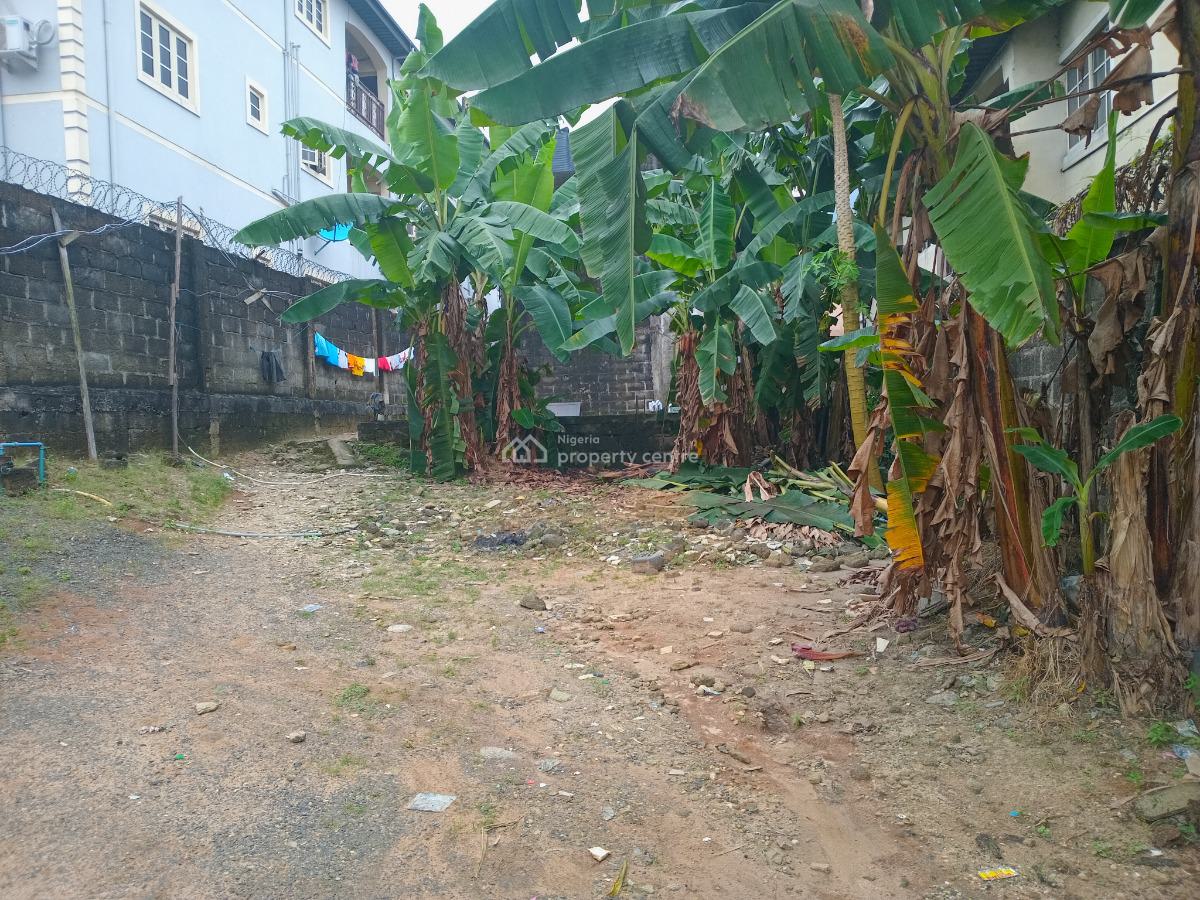 Well Located One Plot of Table Dry Land with an Uncompleted Building, Woji, Port Harcourt, Rivers, Detached Duplex for Sale