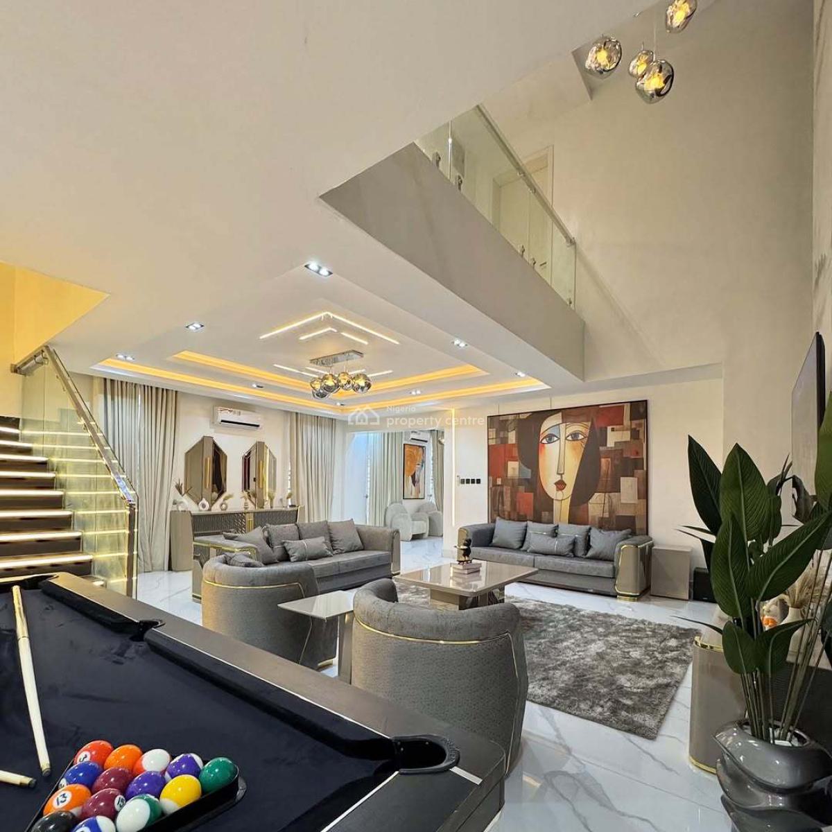 Luxury 6-bedroom Fully Detached Duplex (self Compound), Freedom Way, Lekki Phase 1, Lekki, Lagos, Detached Duplex Short Let