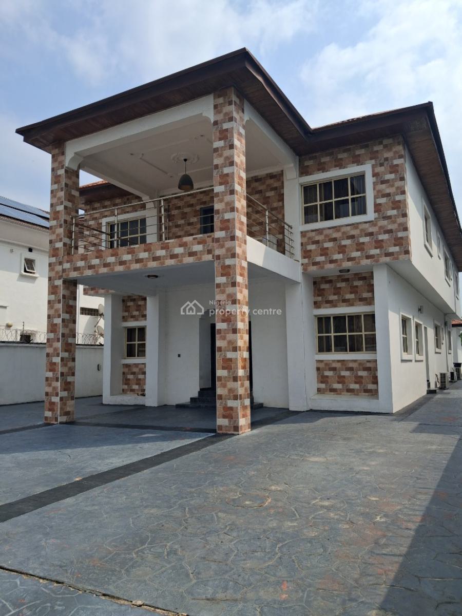 Neatly Used 5 Bedroom Detached Duplex with 2 Rooms Bq, V.g.c, Ikota, Lekki, Lagos, Detached Duplex for Sale
