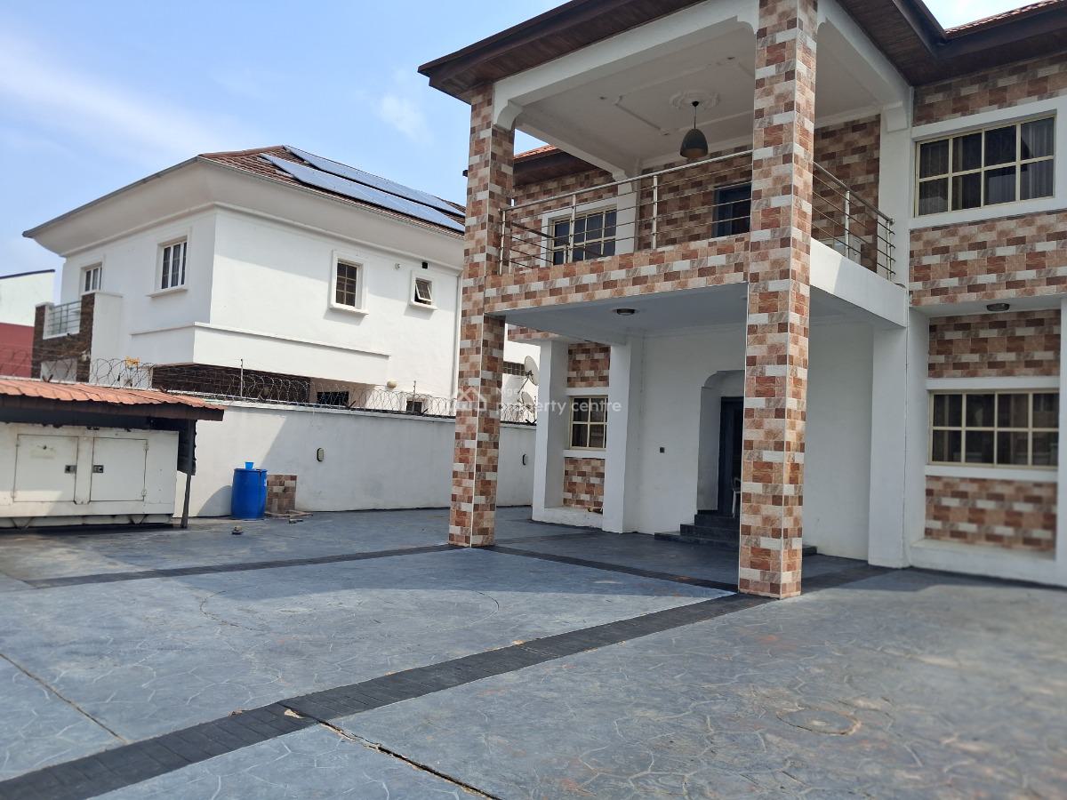 Neatly Used 5 Bedroom Detached Duplex with 2 Rooms Bq, V.g.c, Ikota, Lekki, Lagos, Detached Duplex for Sale