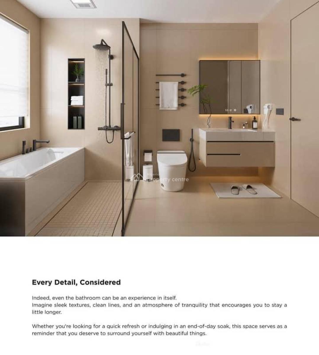 3 Bedroom Apartment with Bq, Jabi, Abuja, House for Sale