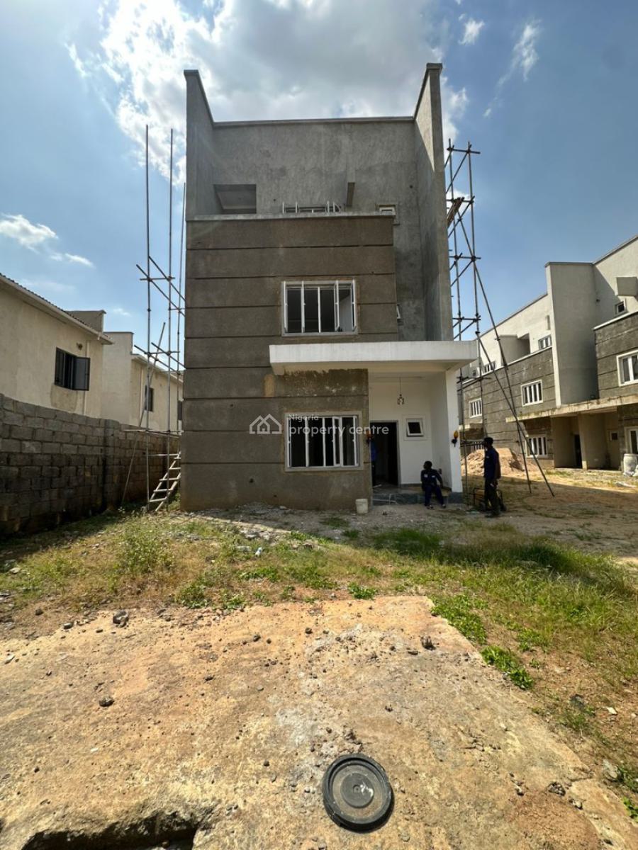 Luxury and Elegant 4-bedroom Detached Duplex with Bq, Life Camp, Abuja, Detached Duplex for Sale