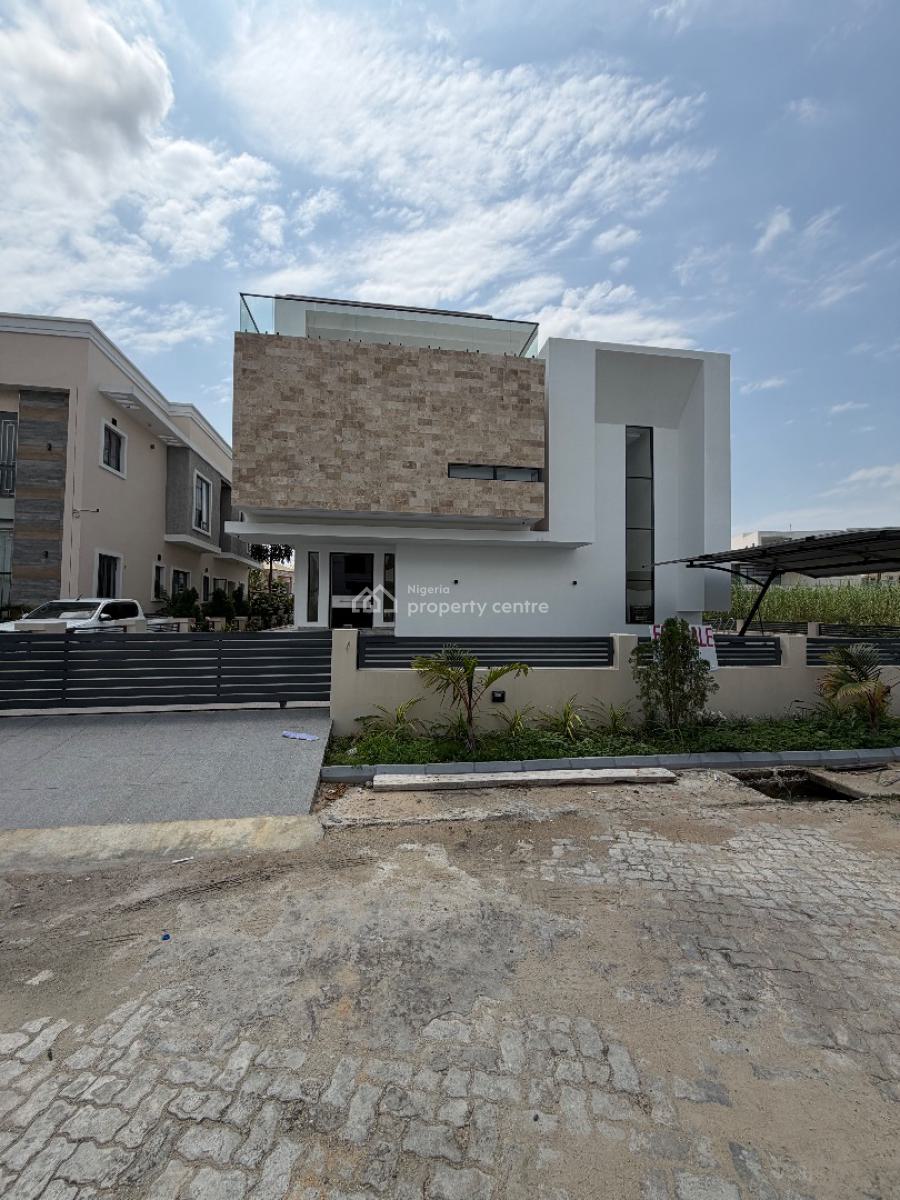 Spacious 5 Bedroom Fully Detached House with Pool, Chevron, Lekki, Lagos, Detached Duplex for Sale