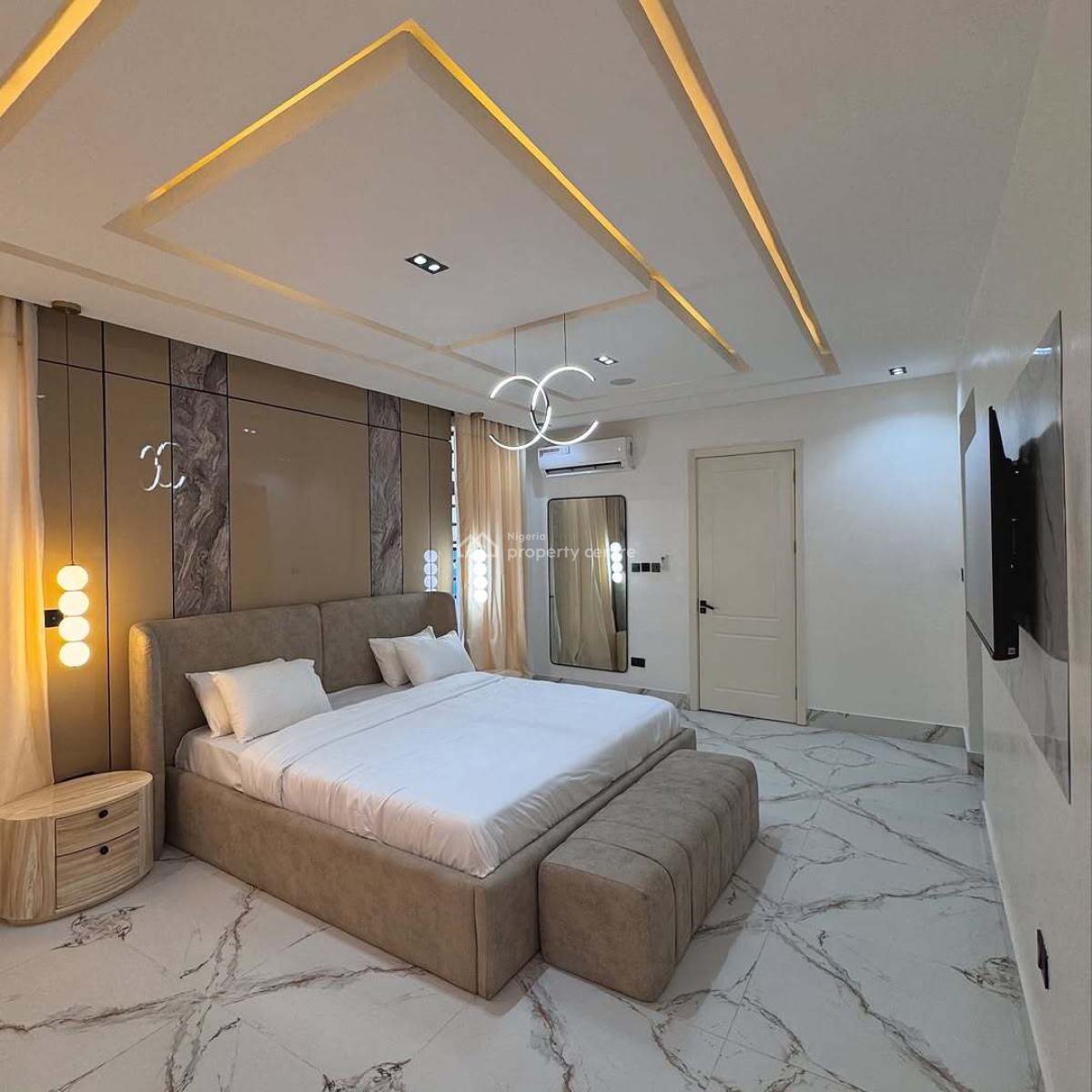 Luxury 6 Bedroom Fully Detached Duplex, Freedom Way, Lekki Phase 1, Lekki, Lagos, Detached Duplex Short Let