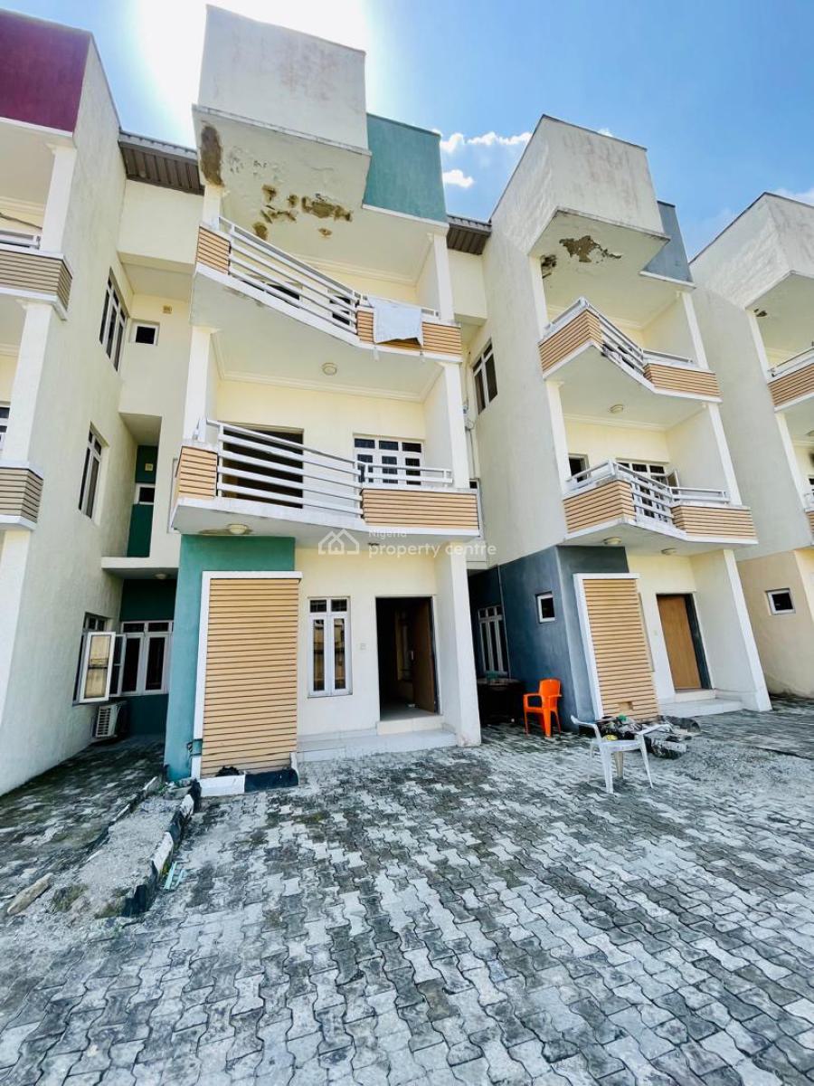 Beautiful 4 Bedroom Terrace Duplex, Osapa London, Osapa, Lekki, Lagos, Terraced Duplex for Sale