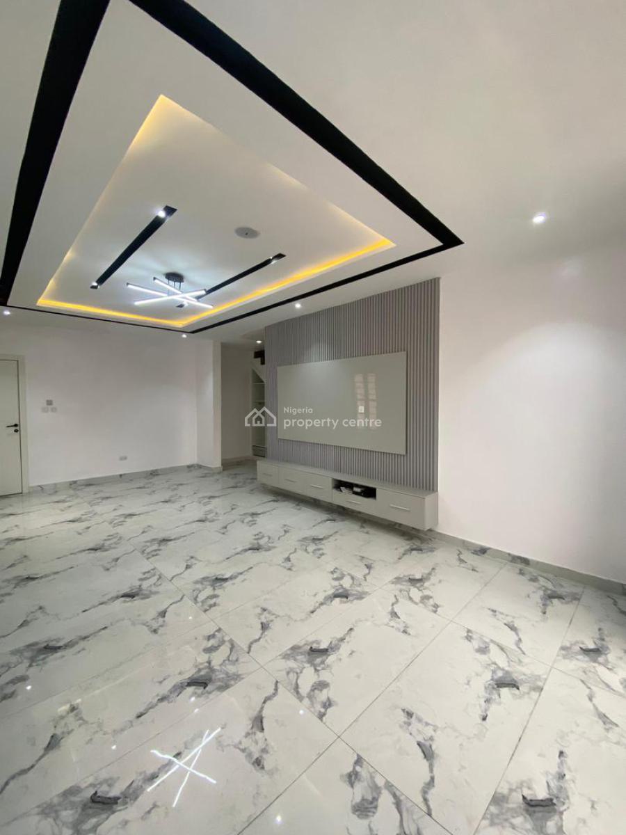 a Well Crafted 5 Bedroom Fully Detached Duplex with Bq, Swimming Pool,, Chevron, Lekki, Lagos, Detached Duplex for Sale