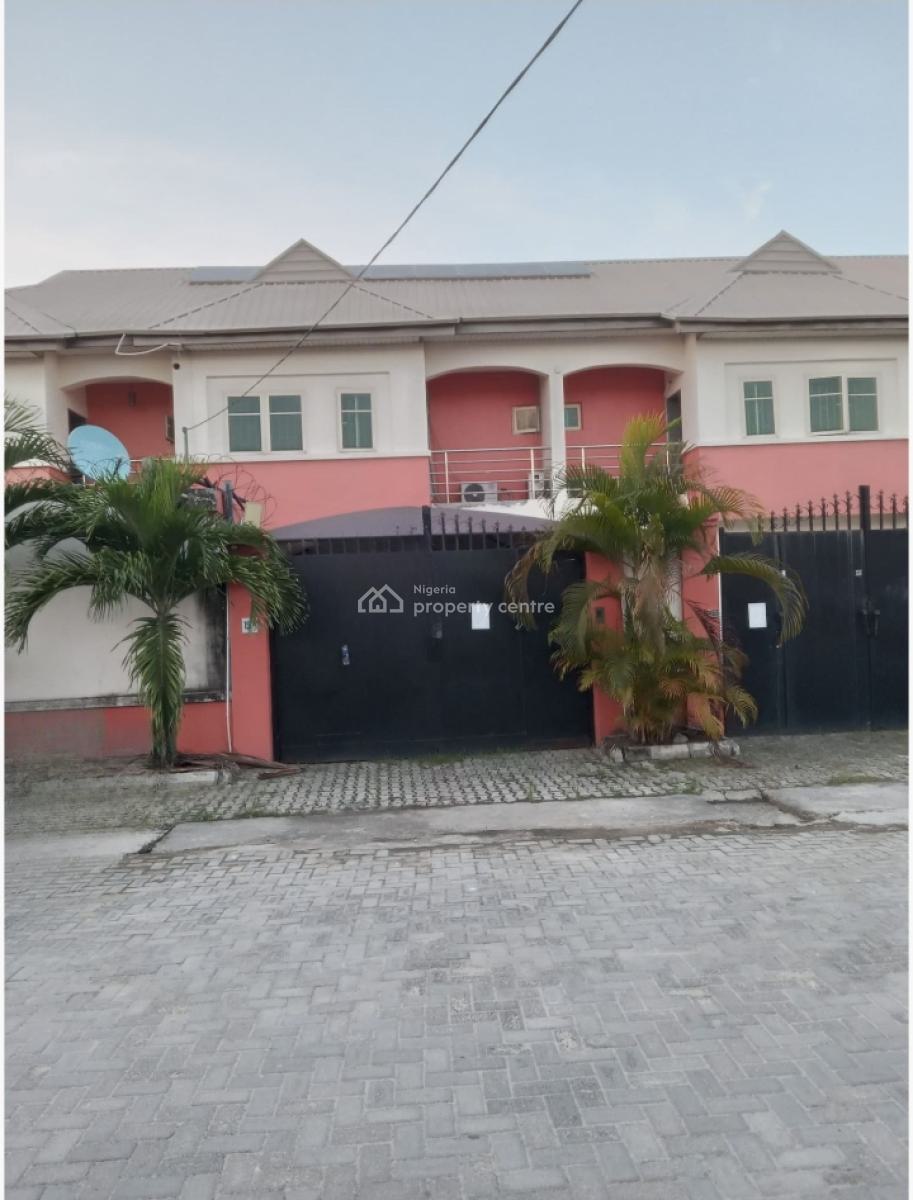 3 Bedroom Terrace Duplex in a Secure Estate, Ikota, Lekki, Lagos, Terraced Duplex for Rent