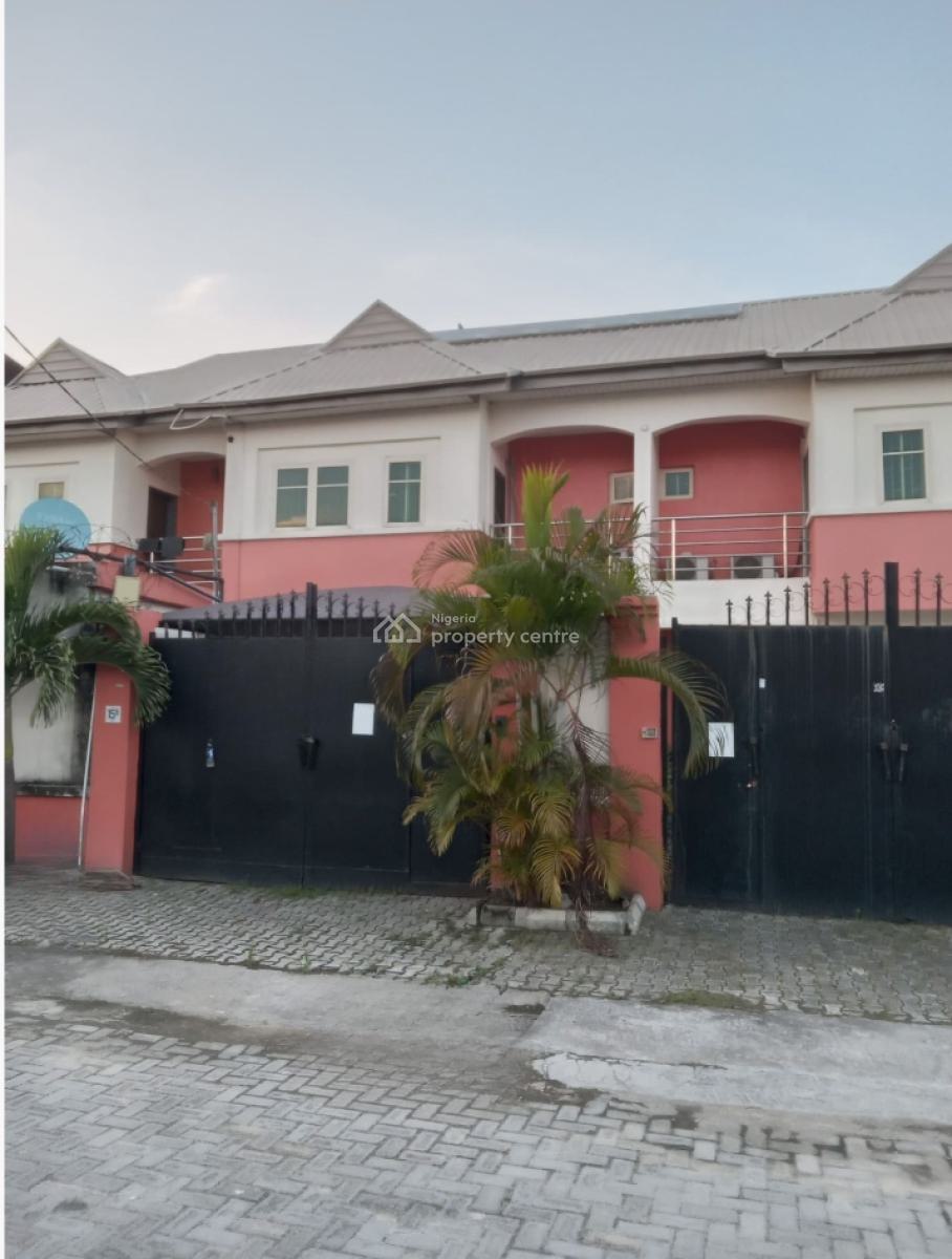 3 Bedroom Terrace Duplex in a Secure Estate, Ikota, Lekki, Lagos, Terraced Duplex for Rent