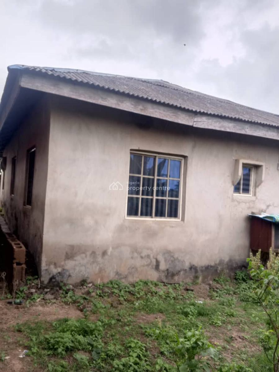 3 Bedroom Bungalow on a Half Plot of Land, Orimerunmu, Ibafo, Ogun, Detached Bungalow for Sale