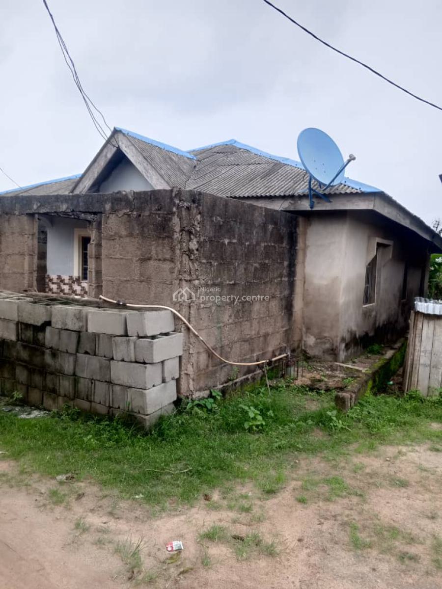 3 Bedroom Bungalow on a Half Plot of Land, Orimerunmu, Ibafo, Ogun, Detached Bungalow for Sale
