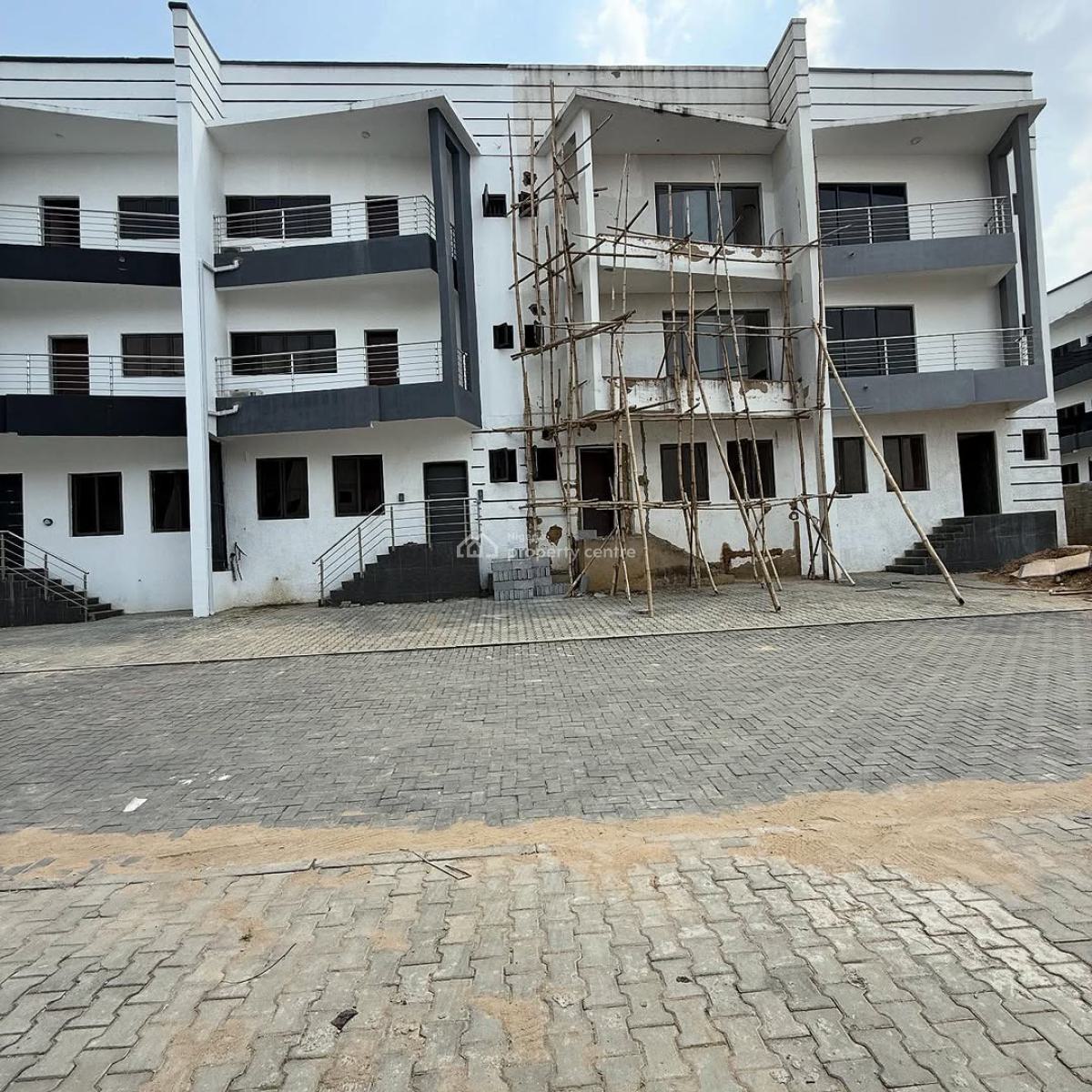 4 Bedroom Terrace Duplex (corner Unit) 1 Room Bq, Zone 4, Wuse, Abuja, Terraced Duplex for Sale