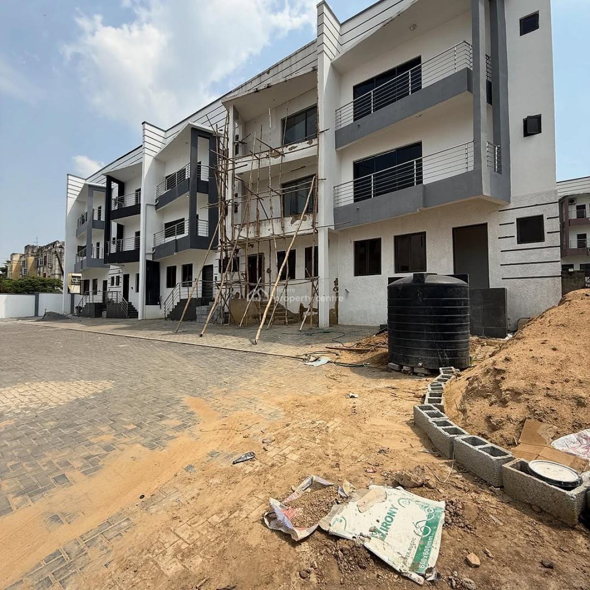 4 Bedroom Terrace Duplex (corner Unit) 1 Room Bq, Zone 4, Wuse, Abuja, Terraced Duplex for Sale