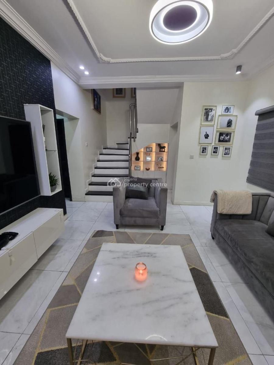 3 Bedroom Duplex with Two Sitting Rooms, Ikate, Lekki, Lagos, Terraced Duplex for Rent
