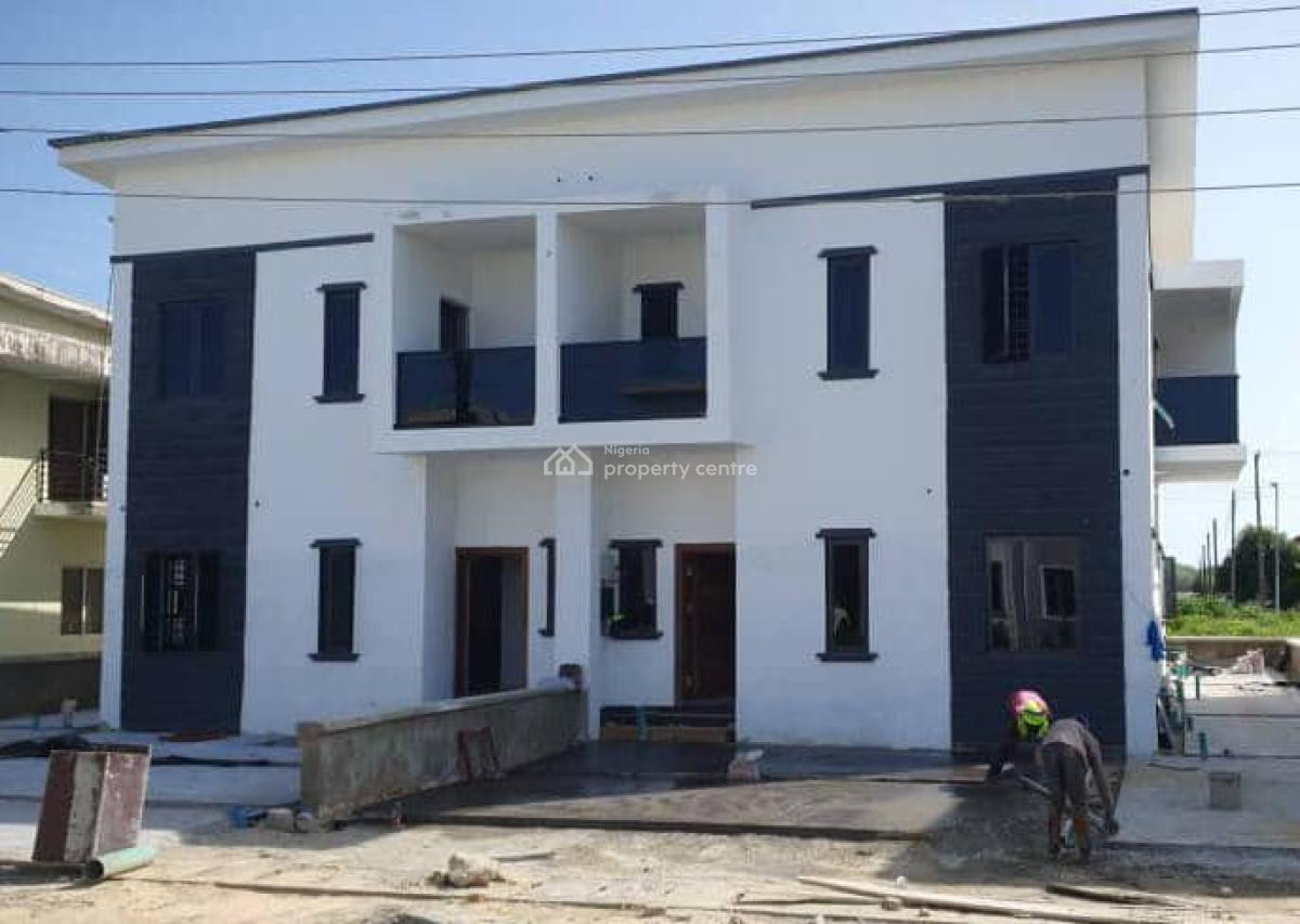 Newly Built Houses with Two Rooms Bq, Sapphire Garden Estate, Awoyaya, Ibeju Lekki, Lagos, Semi-detached Duplex for Sale
