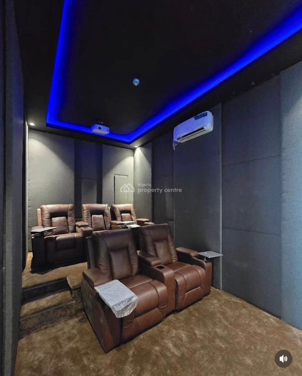 Luxury 5 Bedroom Fully Detached Duplex with Cinema ,pool ,gym & Bq, Ikate, Lekki, Lagos, Detached Duplex for Sale