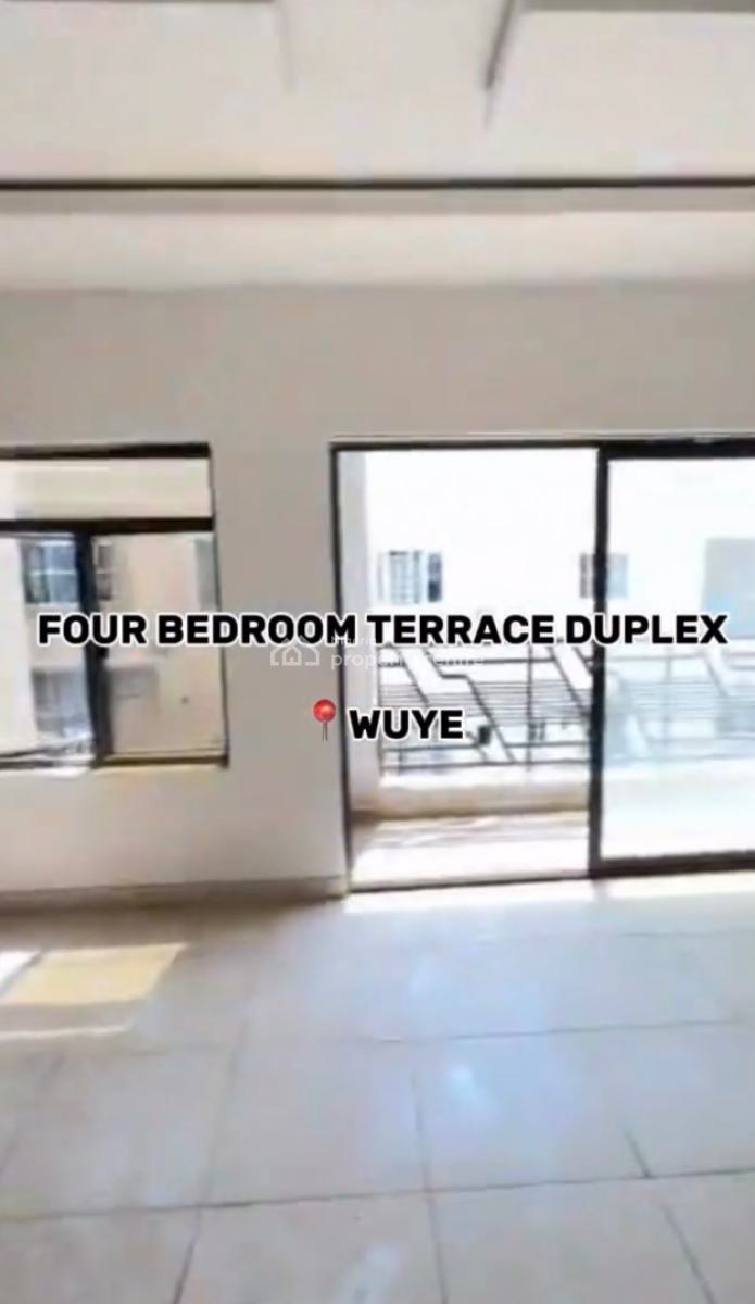Four Bedroom Terrace Duplex, Wuye, Abuja, Terraced Duplex for Rent