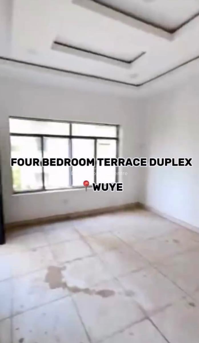 Four Bedroom Terrace Duplex, Wuye, Abuja, Terraced Duplex for Rent