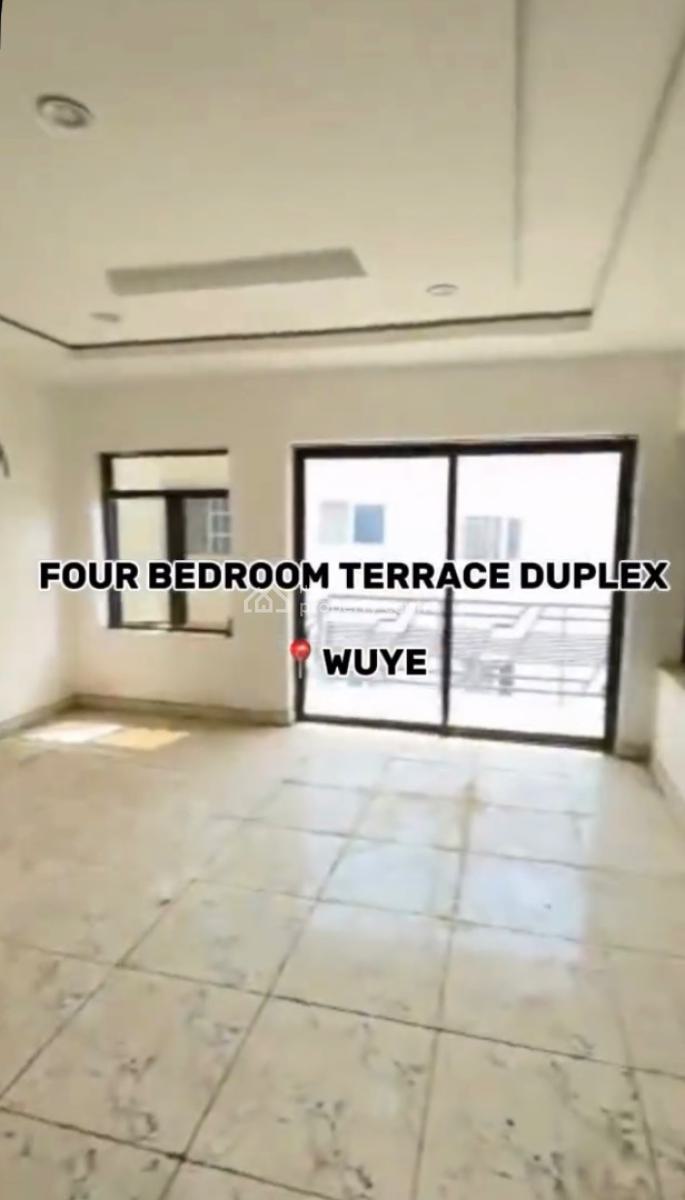 Four Bedroom Terrace Duplex, Wuye, Abuja, Terraced Duplex for Rent