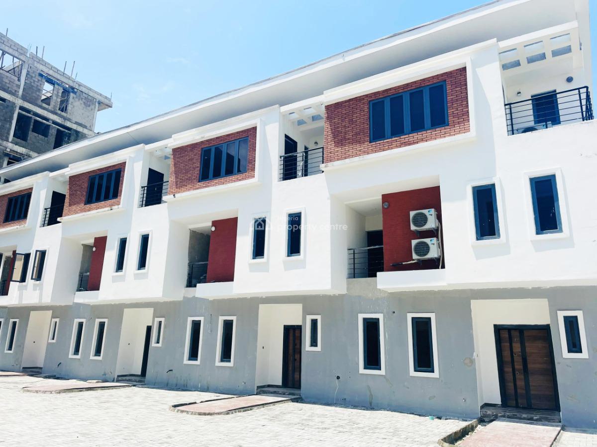 Newly Built 4 Bedroom Terrace Duplex with Bq, Ikate Elegushi, Lekki, Lagos, Terraced Duplex for Sale