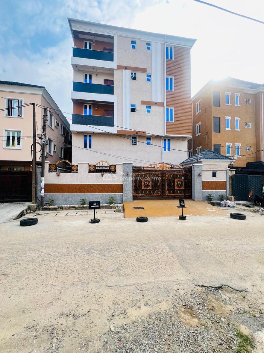 Beautifully Designed 3 Bedroom Apartment with Solar & Inverter Backup, Yaba, Lagos, Block of Flats for Sale