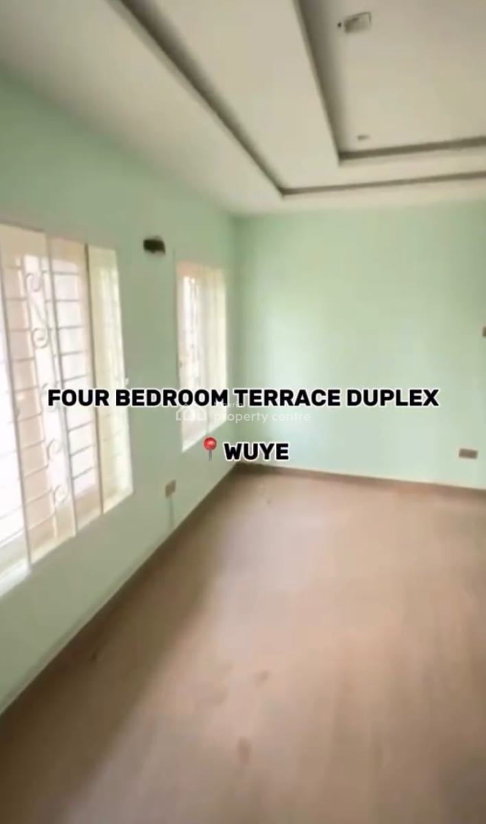 Four Bedroom Terrace Duplex, Wuye, Abuja, Terraced Duplex for Rent
