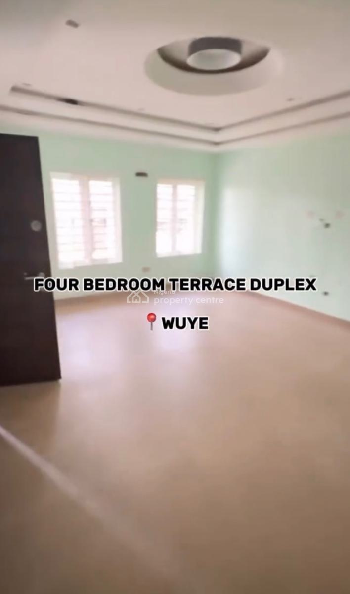 Four Bedroom Terrace Duplex, Wuye, Abuja, Terraced Duplex for Rent