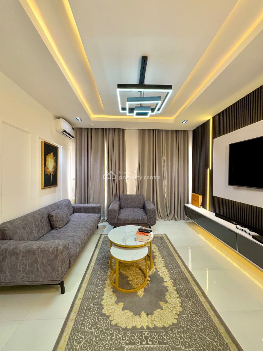 Beautiful 2 Bedroom Apartment, Chevron, Lekki, Lagos, Flat / Apartment Short Let