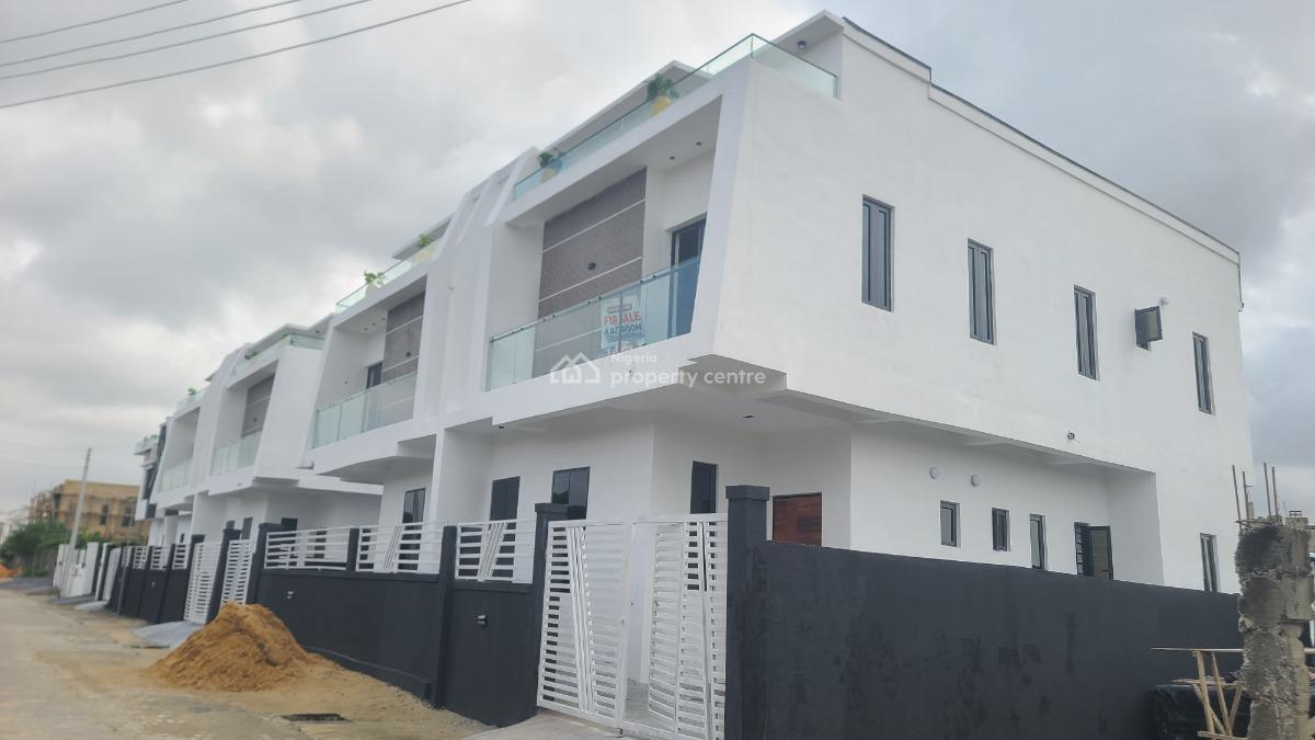 Luxury and Spacious 4 Bedroom Duplex, General Paint, Ajah, Lagos, Semi-detached Duplex for Sale