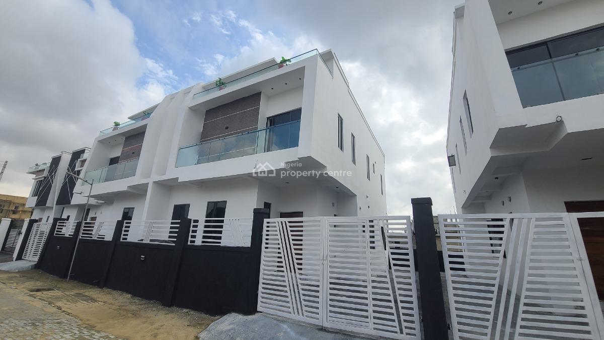 Luxury and Spacious 4 Bedroom Duplex, General Paint, Ajah, Lagos, Semi-detached Duplex for Sale