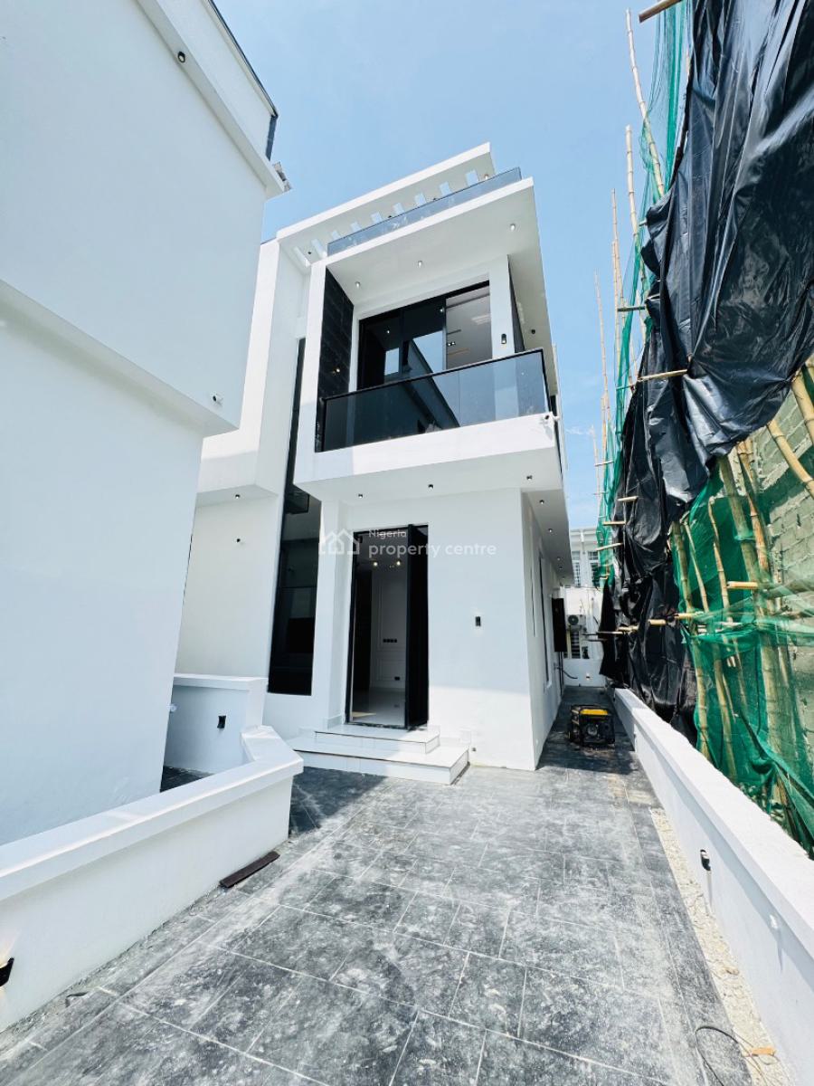 Brand New Luxury 4 Bedroom Semi Detached Duplex with Bq, Chevron Toll Gate, Lekki, Lagos, Detached Duplex for Sale