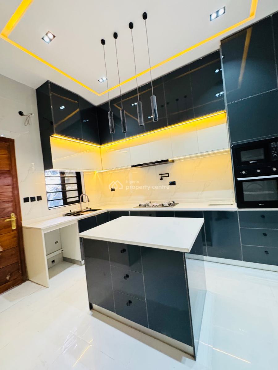 Brand New Luxury 4 Bedroom Semi Detached Duplex with Bq, Chevron Toll Gate, Lekki, Lagos, Detached Duplex for Sale