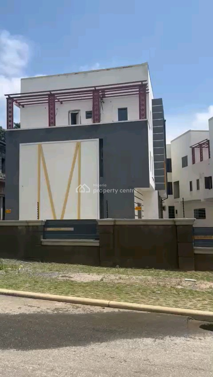 Luxurious 4-bedroom Terrace Duplex, Behind Hmedix, Guzape District, Abuja, Terraced Duplex for Sale