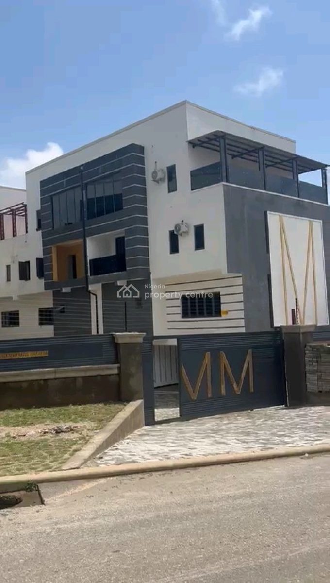 Luxurious 4-bedroom Terrace Duplex, Behind Hmedix, Guzape District, Abuja, Terraced Duplex for Sale