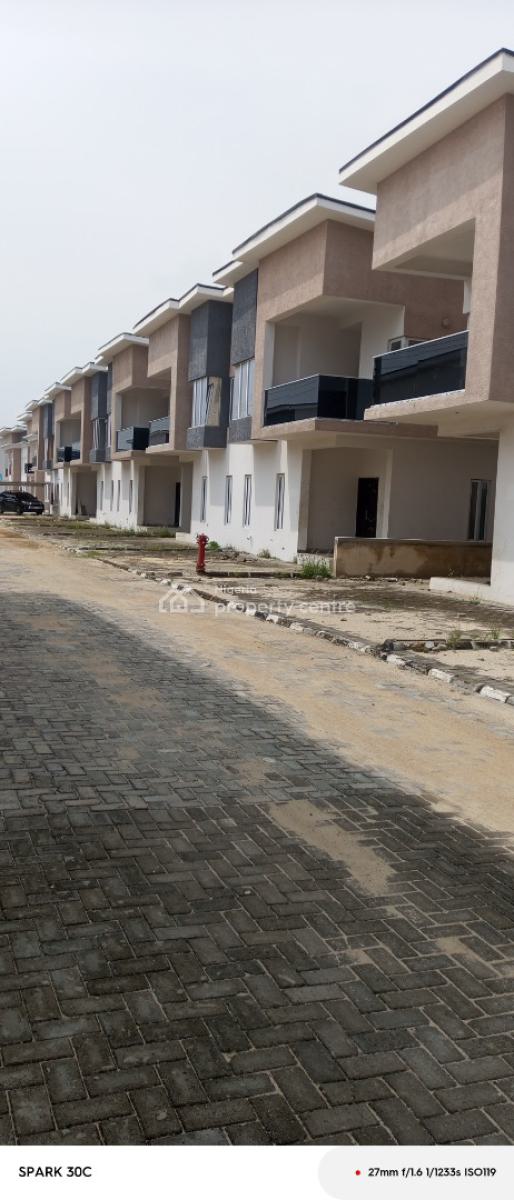 3 Bedroom Fully Detached House with Bq (carcass) in a Well Secured Estate, Orchid Road, Lekki, Lagos, Detached Duplex for Sale